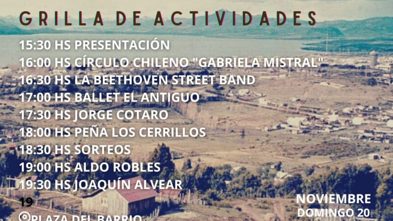 Fiesta Aniversario del barrio Belgrano Sudeste (B° Mallín)