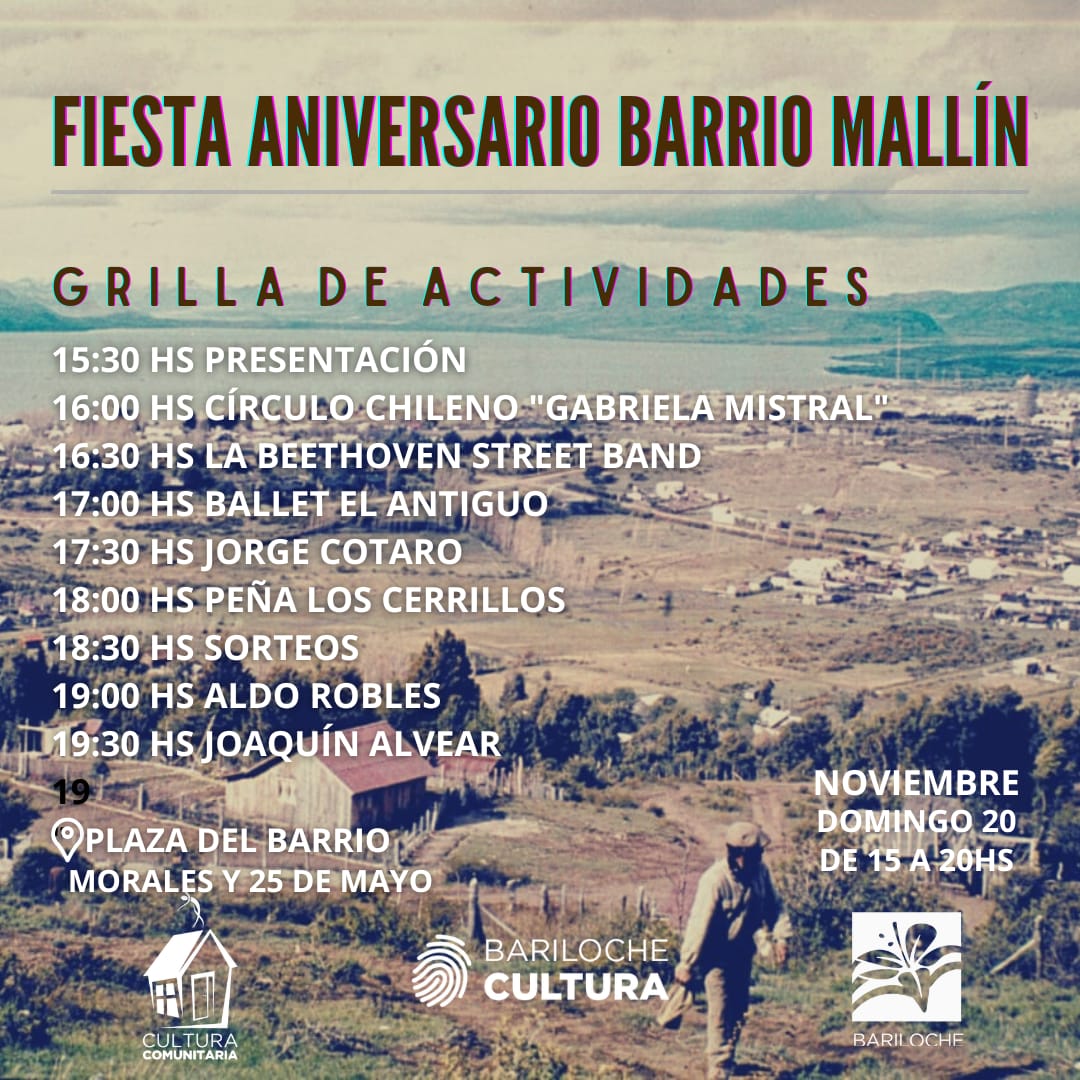 Fiesta Aniversario del barrio Belgrano Sudeste (B° Mallín)