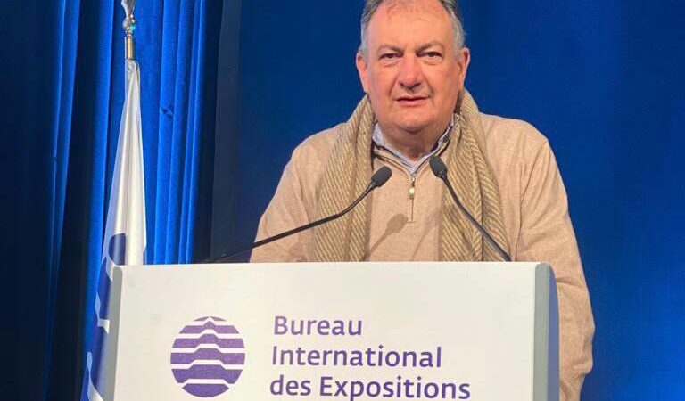 Expo 2027: Gennuso expondrá hoy ante el BIE en París