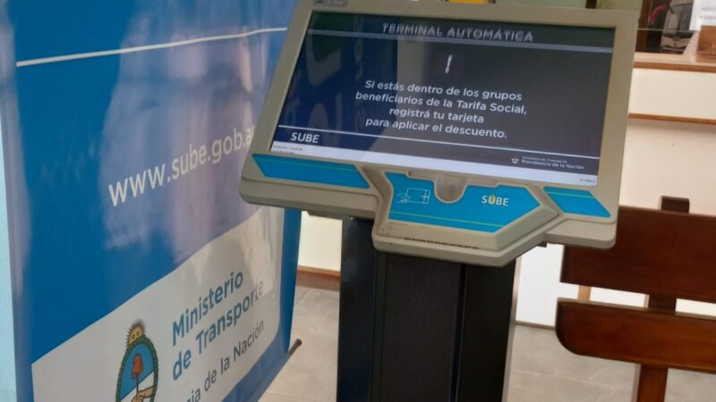 Ya está operativa la SUBE en la Terminal de Ómnibus