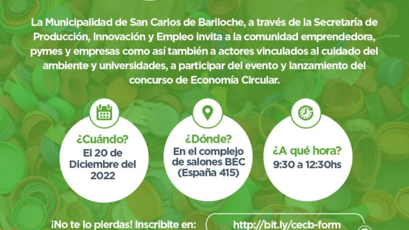 Economía Circular: Lanzamiento de Concurso de Centro de Economía Circular