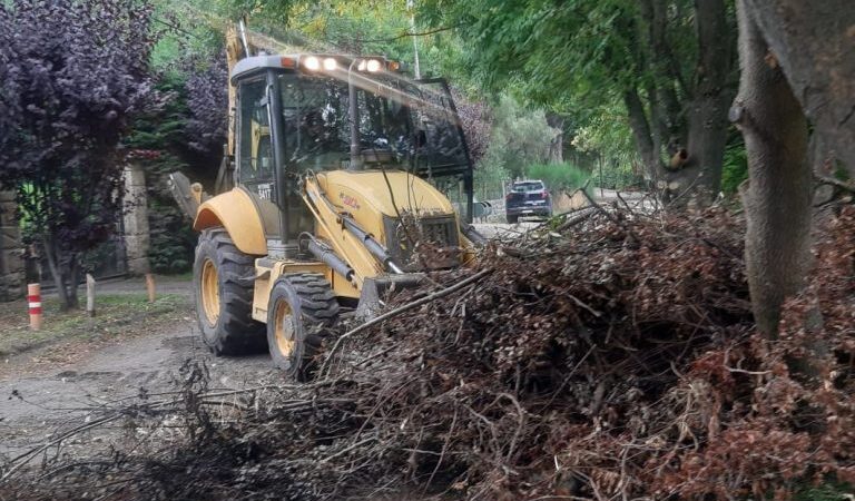 Se realizaron jornadas de limpieza comunitaria con Junta Vecinal barrio Tres Lagos y Villa Llanquihue